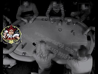 Infrared camera for infrared marked cards