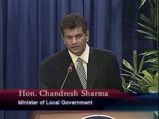 Post Cabinet Press Briefing - 19 Aug 2010 - Minister The Hon  Chandresh Sharma