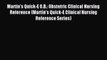 Read Martin's Quick-E O.B.: Obstetric Clinical Nursing Reference (Martin's Quick-E Clinical