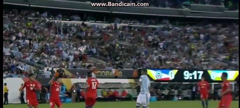 Sergio Aguero Goal HD - Argentina 1-0 Chile | Copa America Centenario | 27.06.2016 HD