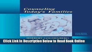 Download Counseling Today s Families: 4th (fourth) edition  Ebook Free