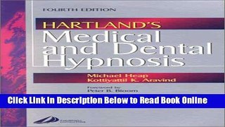 Read Hartland s Medical and Dental Hypnosis, 4e  Ebook Free