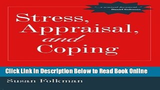 Read Stress, Appraisal, and Coping  Ebook Free