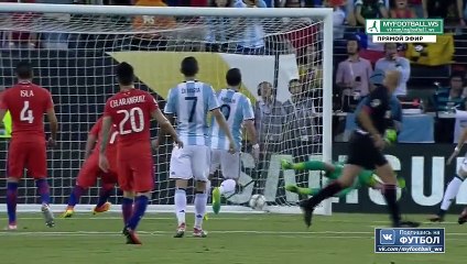 Argentina vs. Chile - Copa America Centenario - 26.06.2016 HD Highlights 120 min