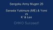 Sengoku Army MUGEN 26: Sanada Yukimura(ME) & Yomi vs K' & len