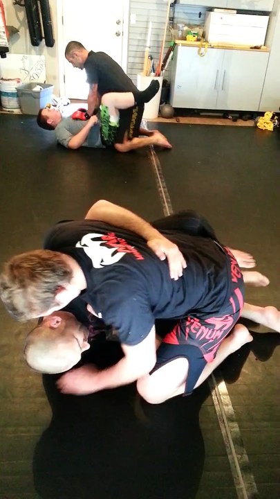 When your positioning is good it allows you to get creative with your submissions ...uncovered a slick new pathway ...le