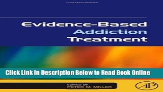 Read Evidence-Based Addiction Treatment  Ebook Free