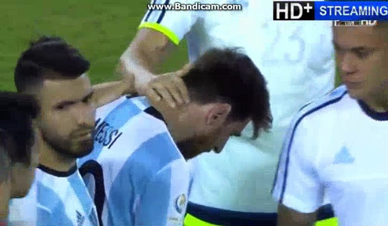 Lionel Messi Crying & Resing Argentina - Argentina vs Chile