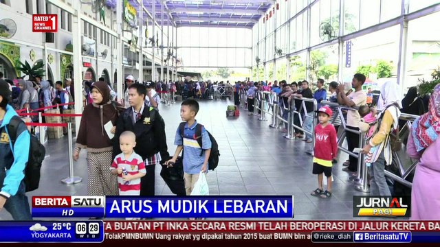 Stasiun Senen Sediakan 3 Kereta Tambahan