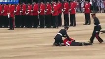 ¡ÚLTIMA HORA! Jose Luis Colmenter: Guardia se desmaya durante desfile por el 90º aniversario de la reina Isabel