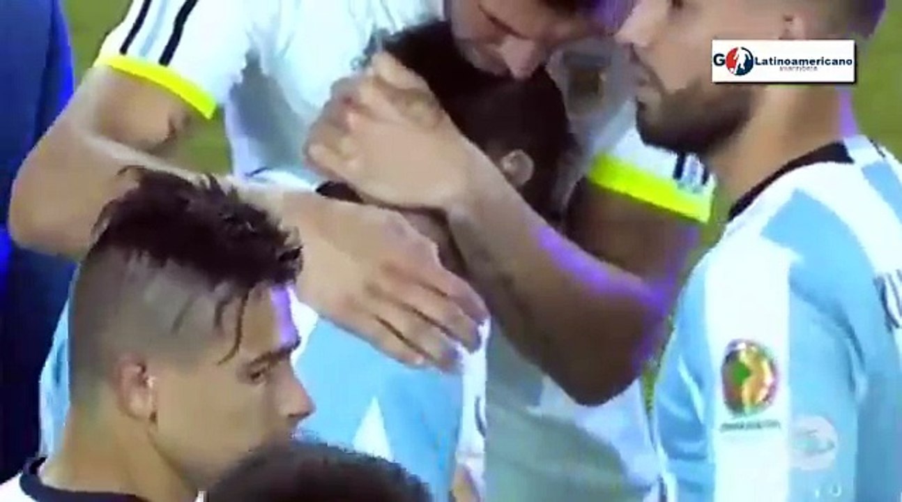 Messi Llorando - Argentina vs Chile 0-0 (2-4) - Chile Campeon - Copa America