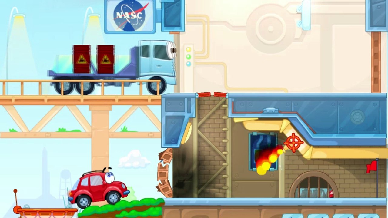 ✔ Wheely Car in a car service. A space flight / Car Cartoons for kids / 10 Series ✔