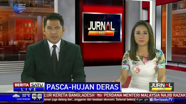 Jalan Salemba Raya Terendam Banjir 40 Centimeter