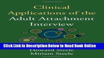 Download Clinical Applications of the Adult Attachment Interview  PDF Free