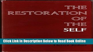 Download The Restoration of the Self  PDF Online