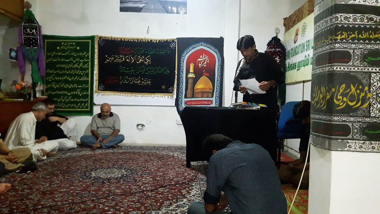 Imam Ali a.s ki shahadat Hasimi Center Sri lanka by Abid Chadhar