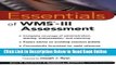 Read Essentials of WMS-III Assessment (Essentials of Psychological Assessment)  Ebook Free