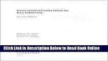 Read Psychophysiological Recording  PDF Free