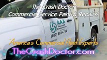Commercial Corporate Fleet Vehicle Auto Body Paint Repair Video