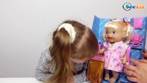Видео для девочек. Распаковка игрушки от девочки Ники. Новая кукла Baby Alive Doll. Tiki Taki Nika