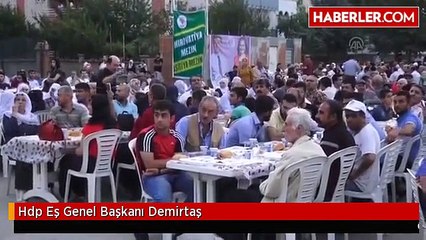 Hdp Eş Genel Başkanı Demirtaş
