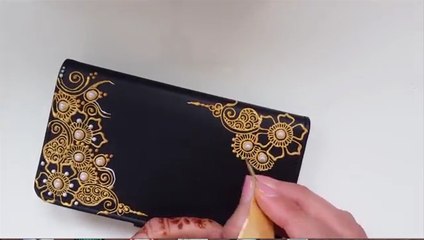 DIY Henna inspired phone case (Flip Case)