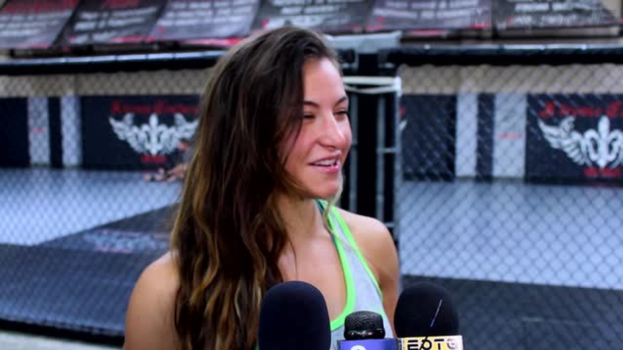 UFC women's bantamweight champ Miesha Tate prepping for  Amanda Nunes ahead of UFC 200