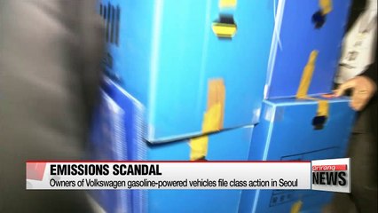 Owners of Volkswagen gasoline-powered vehicles file class action in Seoul