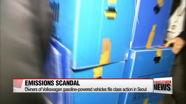 Owners of Volkswagen gasoline-powered vehicles file class action in Seoul