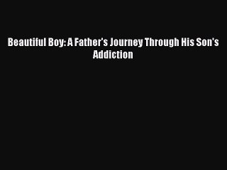 Read Beautiful Boy: A Father's Journey Through His Son's Addiction Ebook Online