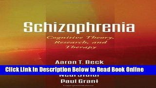 Download Schizophrenia: Cognitive Theory, Research, and Therapy  PDF Online