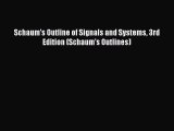 Download Schaum's Outline of Signals and Systems 3rd Edition (Schaum's Outlines) PDF Free