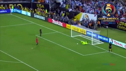 Argentina vs Chile | 2-4 | Copa América Final | 2016 | Penalty Kicks |