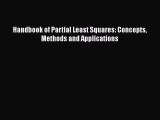 Read Handbook of Partial Least Squares: Concepts Methods and Applications Ebook Free
