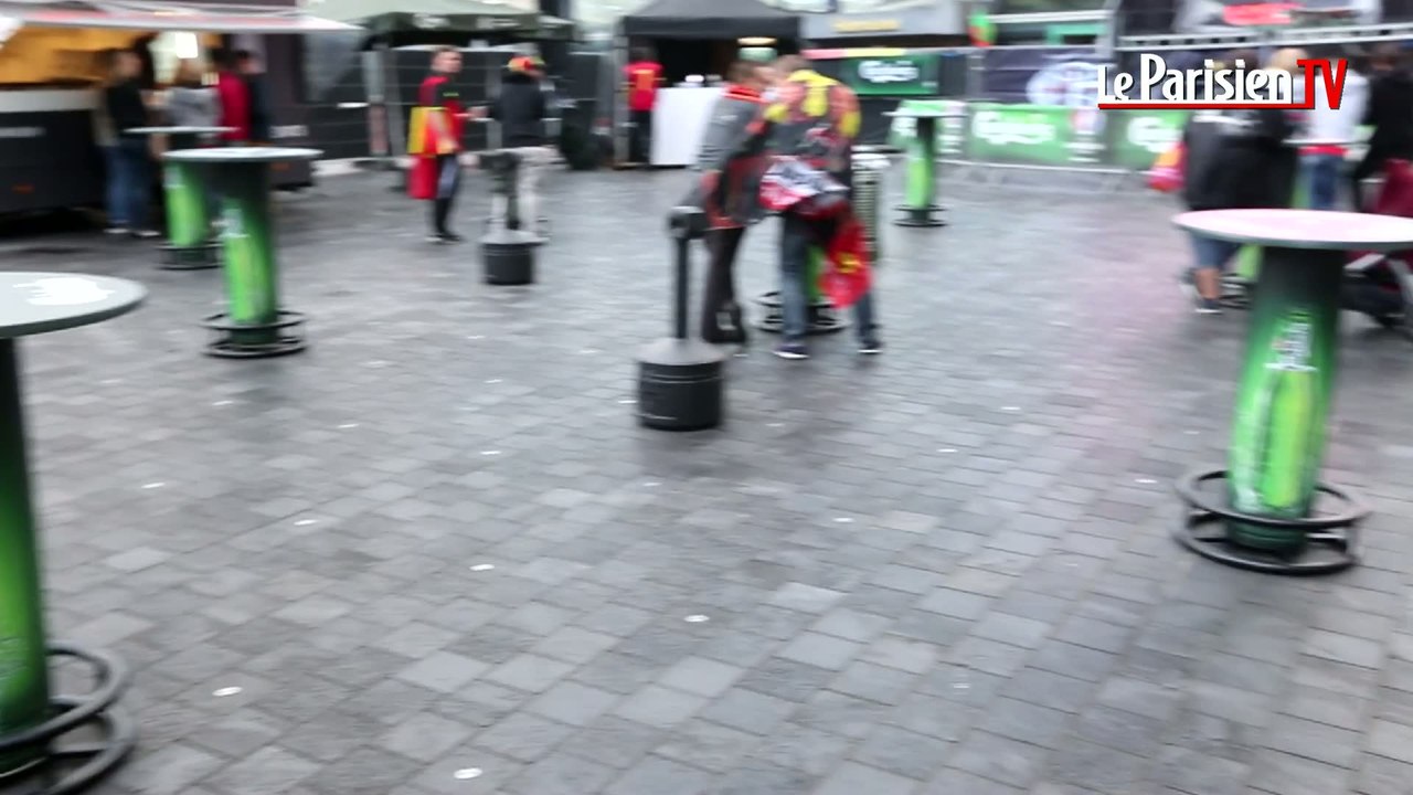 Euro 2016. Belgique-Hongrie (4-0) : fan zone déserte et bar remplis