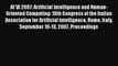 Read AI*IA 2007: Artificial Intelligence and Human-Oriented Computing: 10th Congress of the