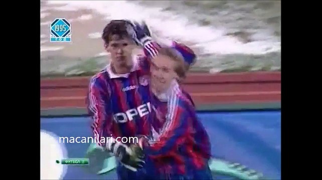 21.11.1995 - 1995-1996 UEFA Cup 3rd Round 1st Leg Bayern Münih 4-1 Benfica