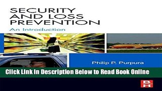 Read Security and Loss Prevention: An Introduction  Ebook Free