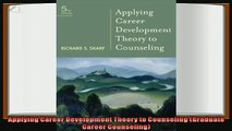 different   Applying Career Development Theory to Counseling Graduate Career Counseling