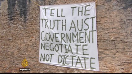 Self-governing Norfolk Island locals protest against Australia’s control