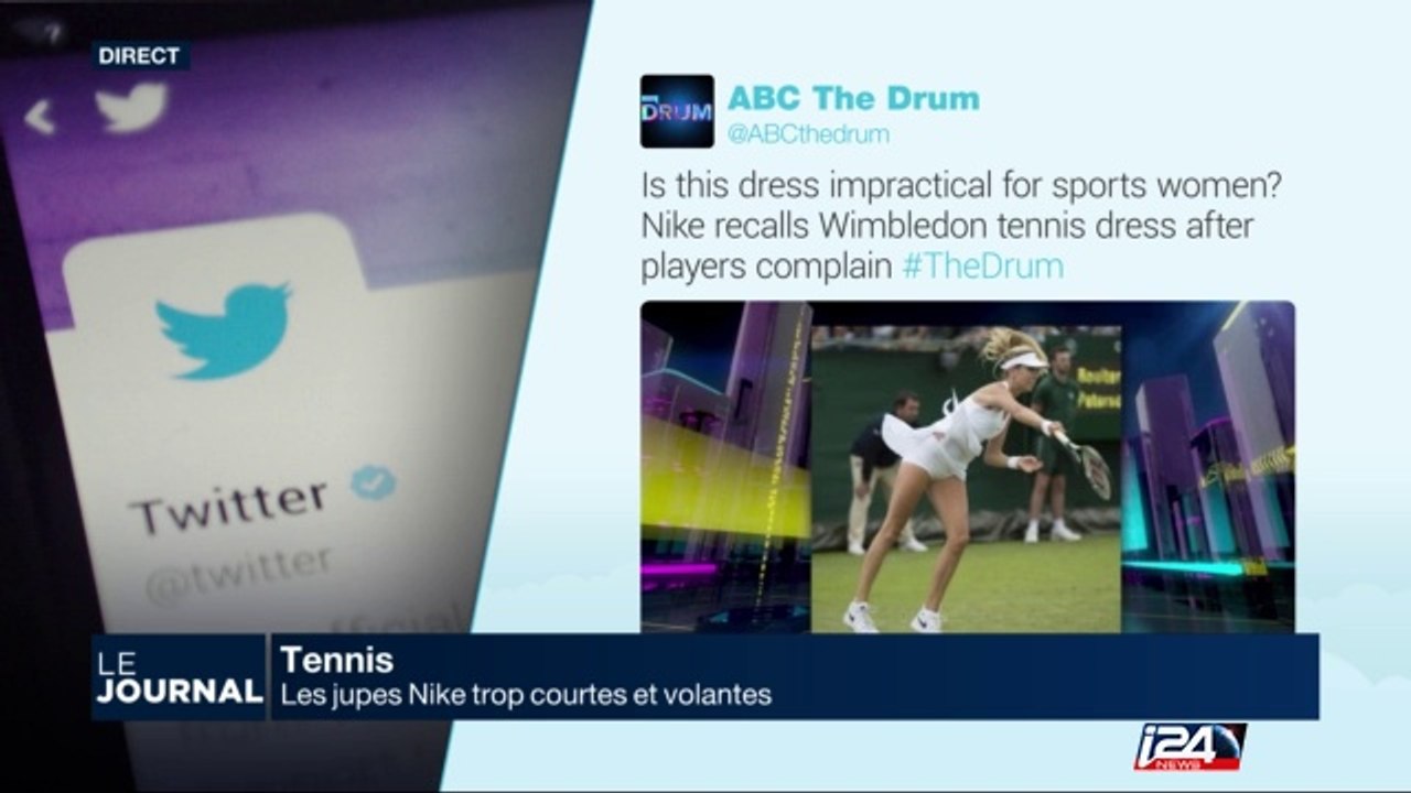 Tennis: les jupes Nike trop courtes et volantes