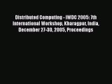 Read Distributed Computing - IWDC 2005: 7th International Workshop Kharagpur India December