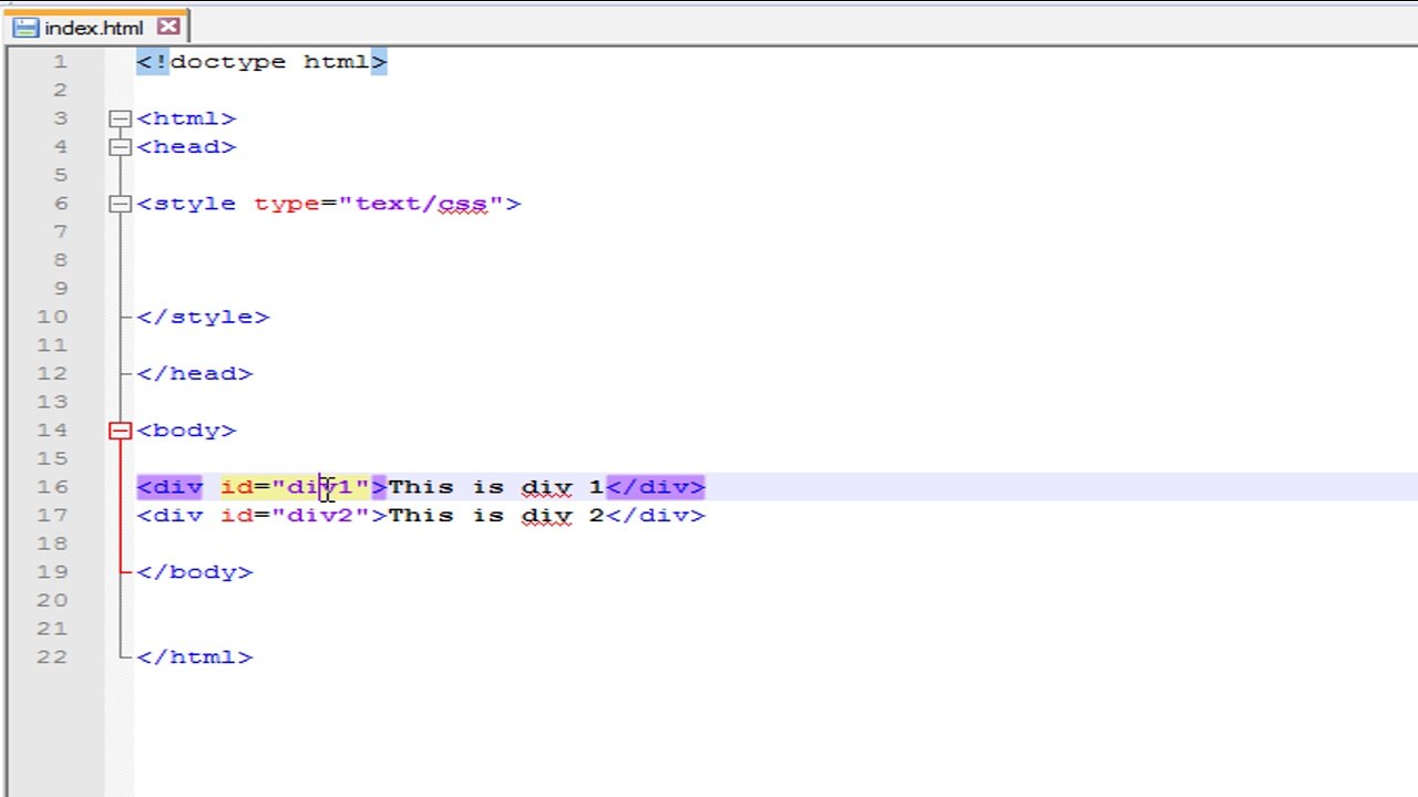 TML CSS Intro to ID Part 32