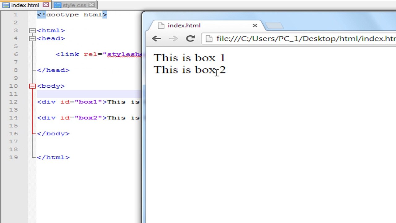 HTML CSS Absolute Position Part 37