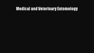Download Book Medical and Veterinary Entomology E-Book Free