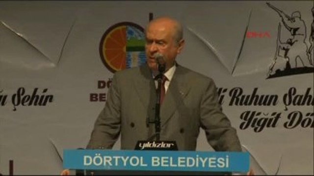 Hatay Devlet Bahçeli Dörtyol'da İftara Katıldı