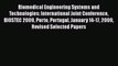 Read Biomedical Engineering Systems and Technologies: International Joint Conference BIOSTEC