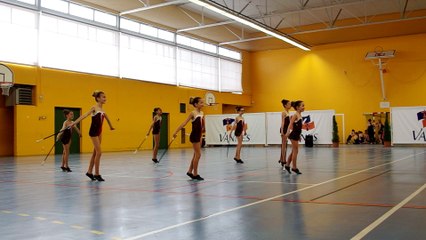 Minimes Honneurs au National FSCF 2016