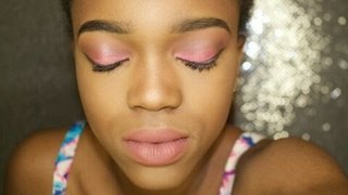 Pink Prom Makeup Tutorial 2016