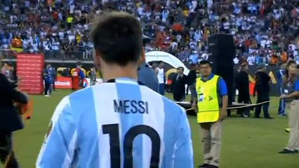 Messi gözyaşlarına hakim olamadı!